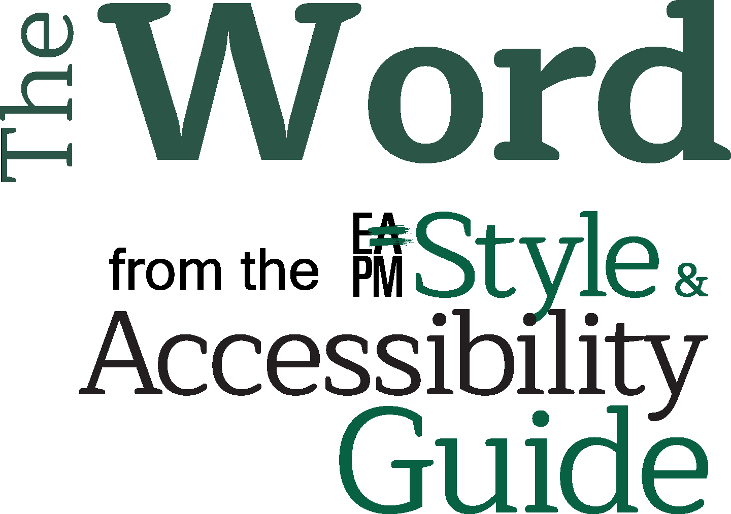 The Word from the EAPM Style and Accessibility Guide